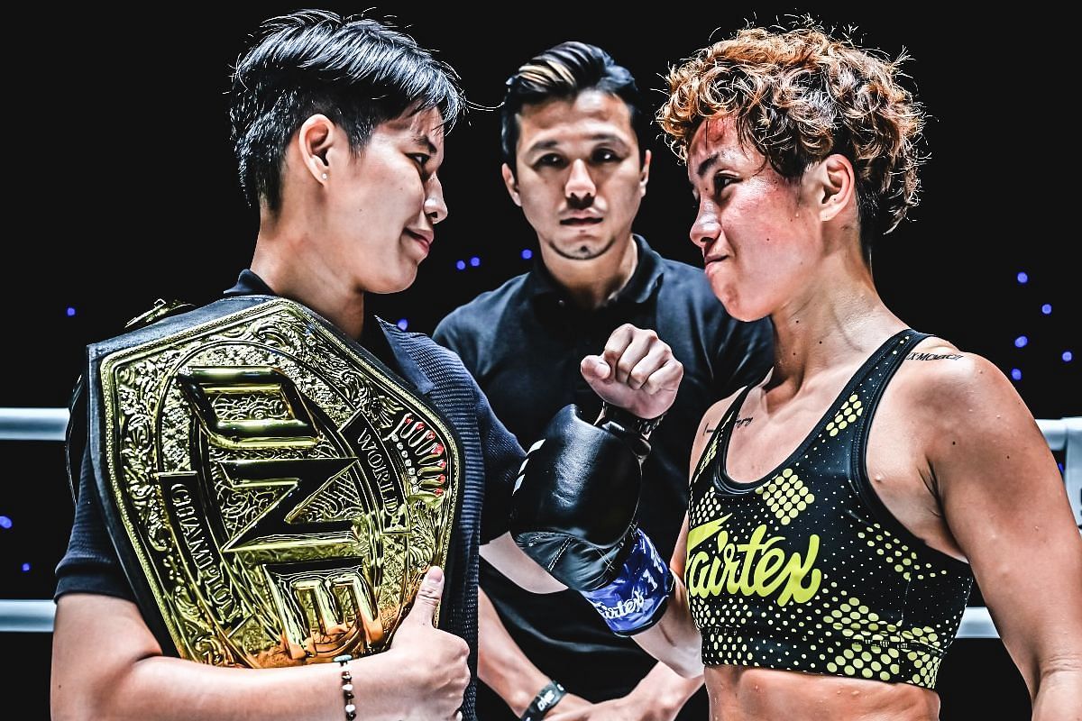 Phetjeeja (left), Kana (right) [Photo via ONE Championship]