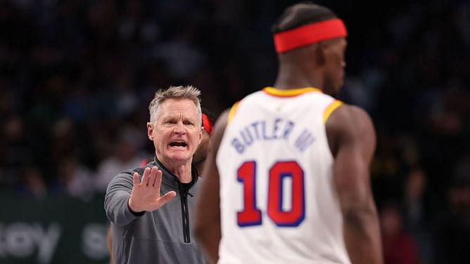 "Tonight, it was time" - Steve Kerr hypes Jimmy Butler's heroics after Steph Curry-less Warriors torch Bucks