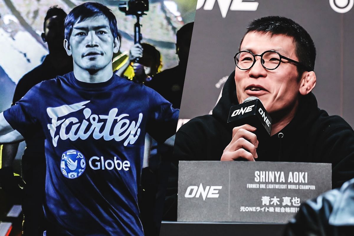 Eduard Folayang (left) and Shinya Aoki (right)