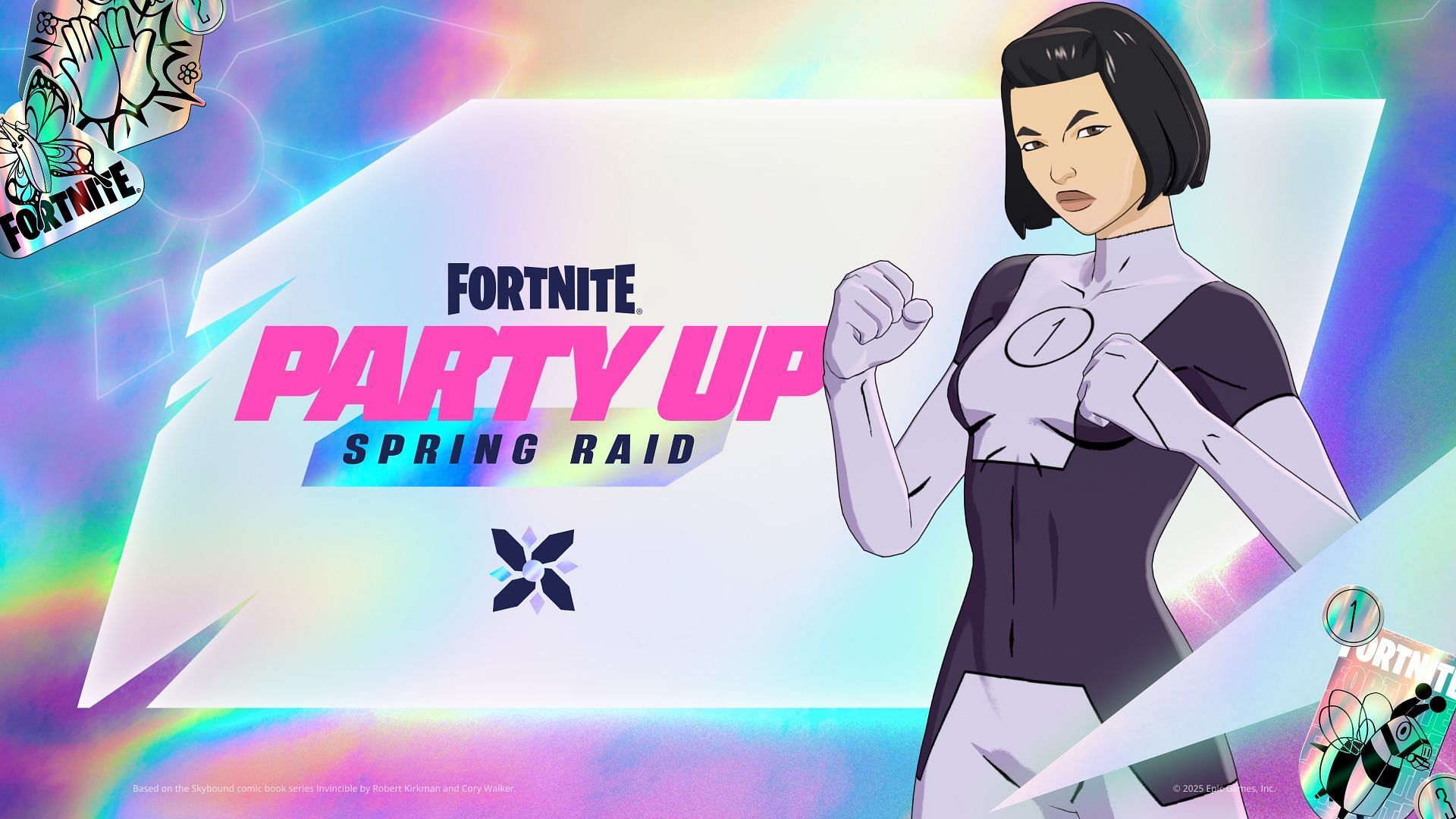 Everything to know about Fortnite Party Up Spring Raid Quests (Image via Epic Games)