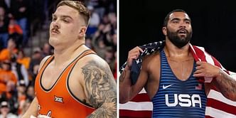 "What an upset"- Fans react to Oklahoma State's Wyatt Hendrickson's shocking stunner over Gable Steveson at NCAA Championships