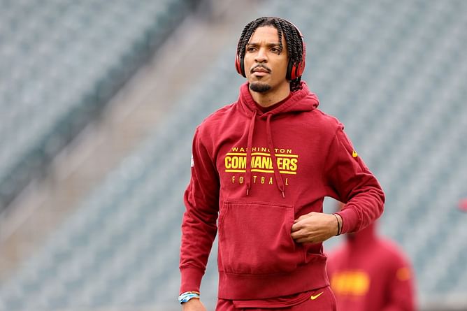 Jayden Daniels sends blunt 2-word message to Deebo Samuel after WR's blockbuster trade to Commanders