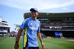 Rahul Dravid gets injured while playing cricket; set to join IPL 2025 camp soon [In Picture]