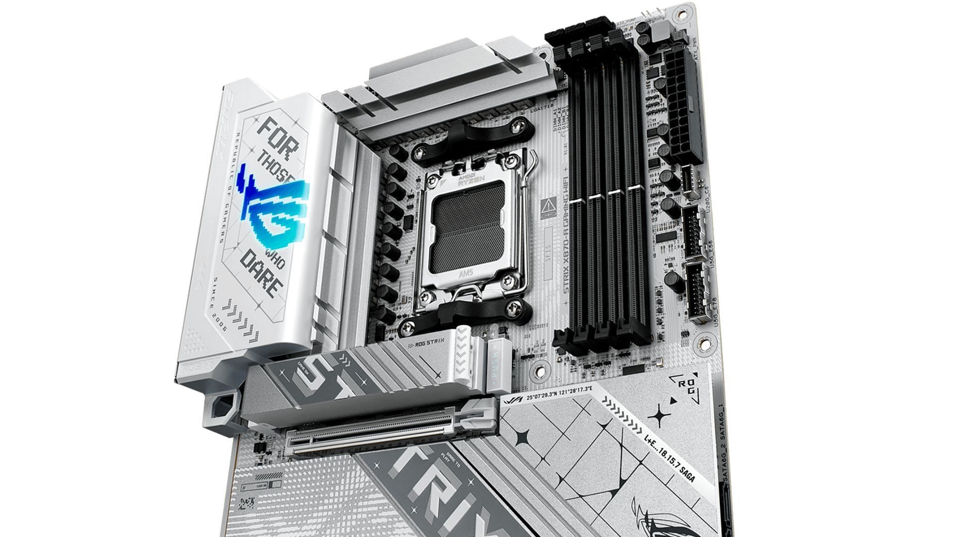 The Asus ROG Strix X870-A Gaming is a flagship-grade motherboard (Image via Asus)