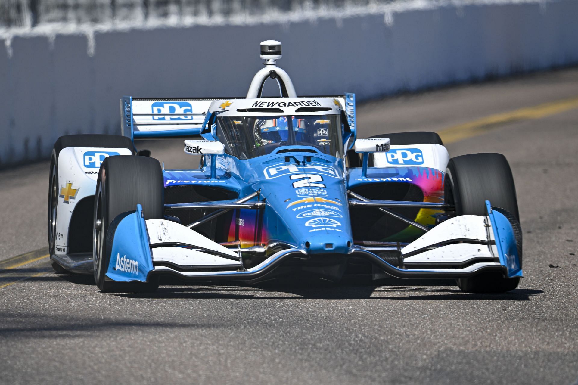 Josef Newgarden at the INDYCAR Firestone Grand Prix of St. Petersburg - Source: Getty