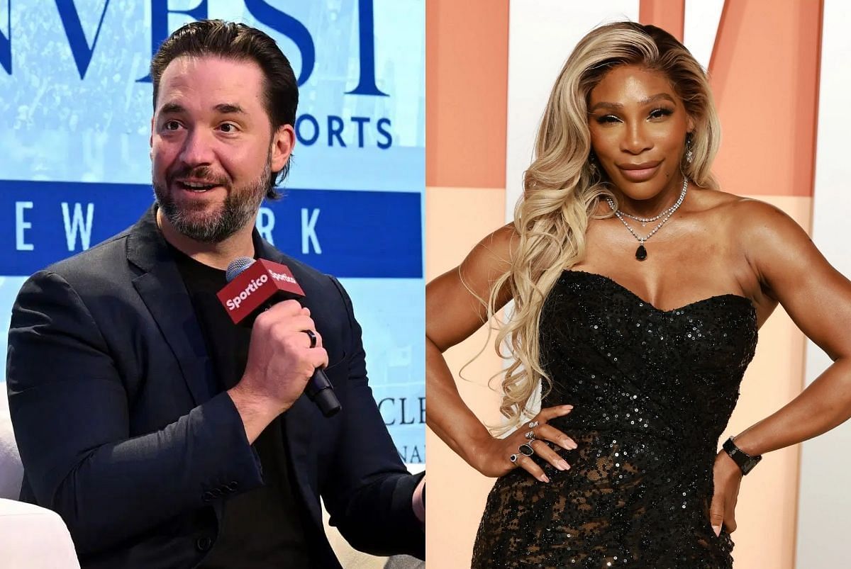 Serena Williams and her husband, Alexis Ohanian - Source: Getty