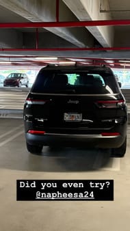 Napheesa Collier's husband Alex Bazzell mocks Unrivaled MVP after she parks car on spacing line