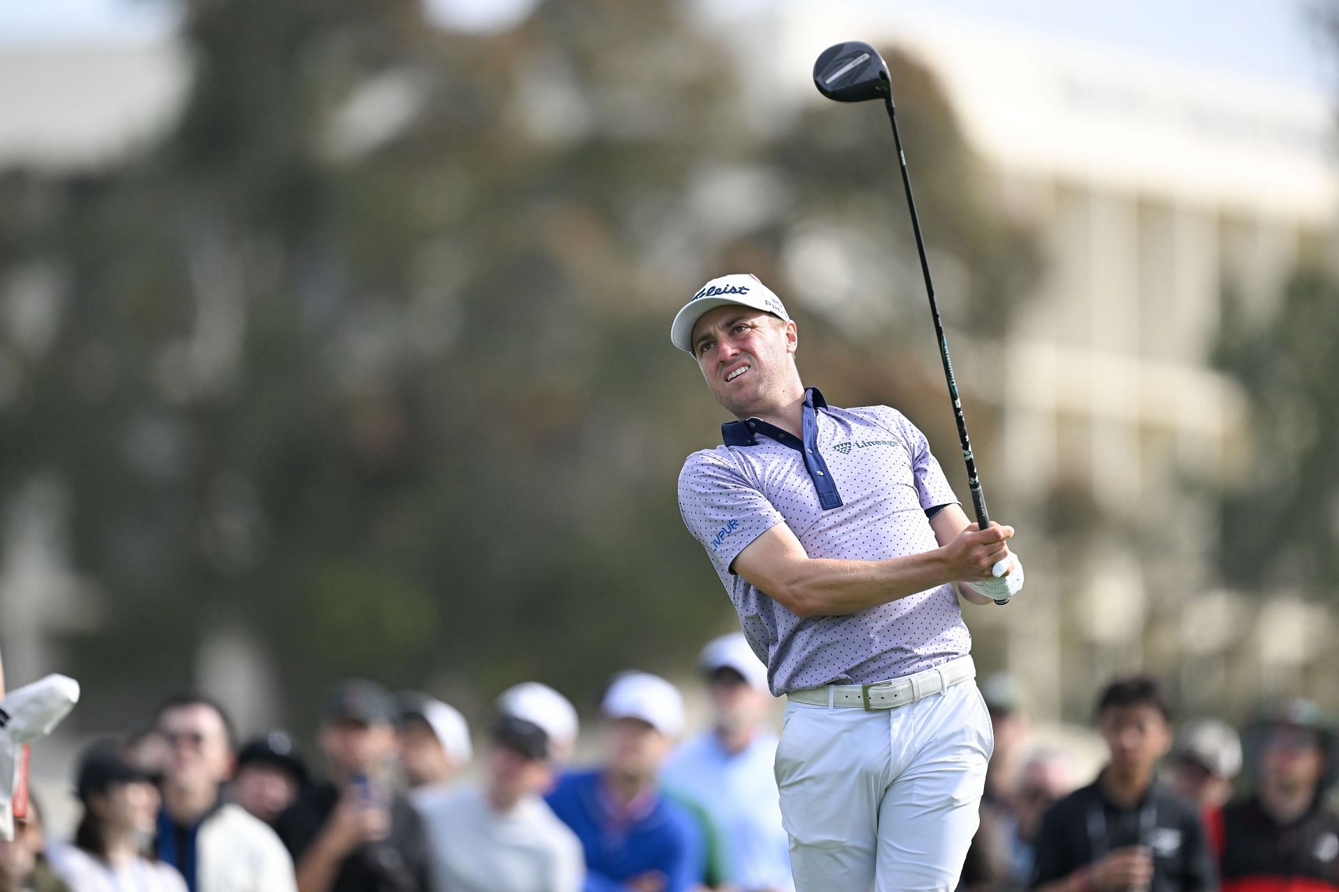 Justin Thomas at the 2025 Genesis Invitational (via Getty)