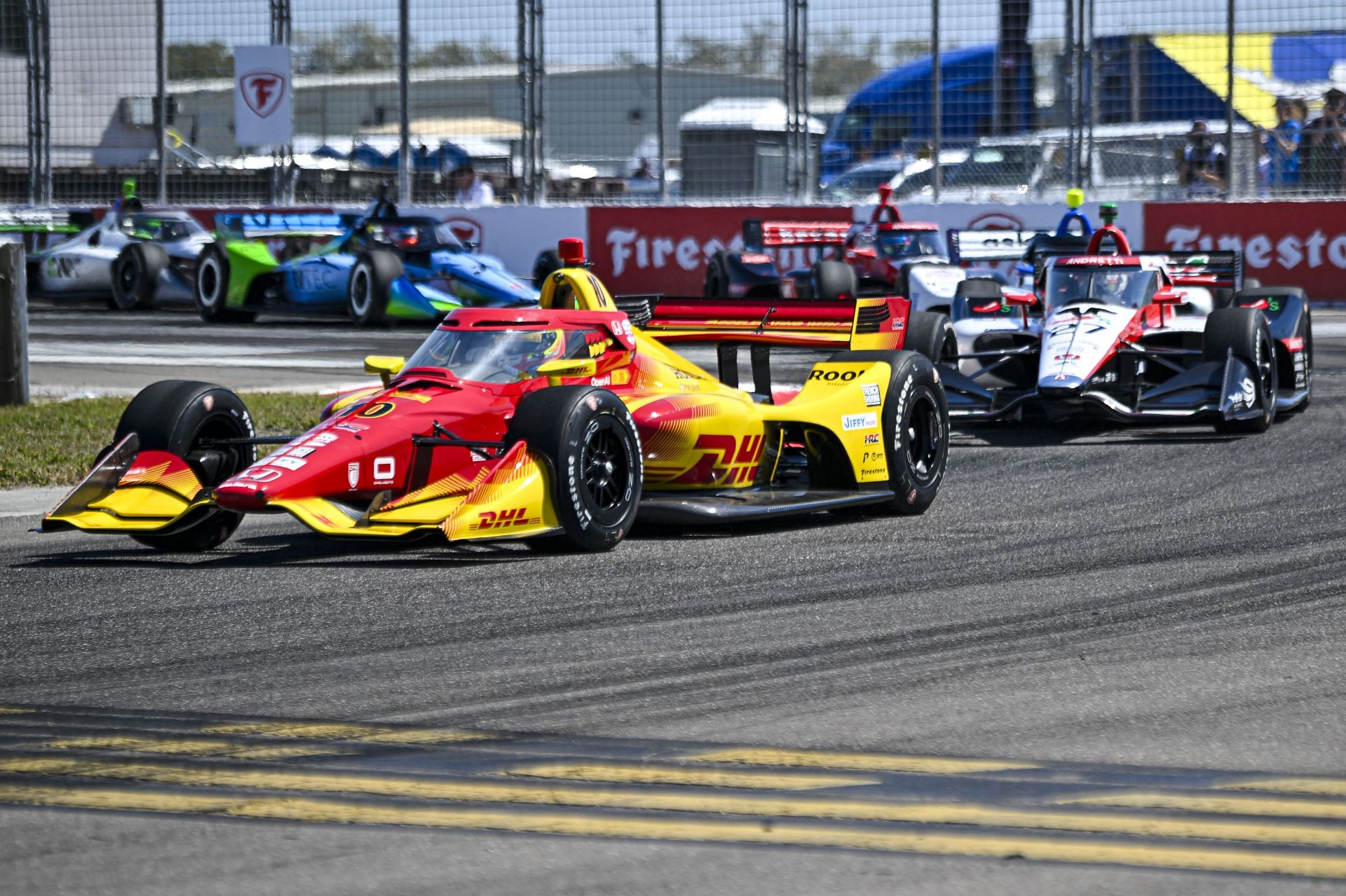 Alex Palou&#039;s No. 10 CGR Honda at the INDYCAR Firestone Grand Prix of St. Petersburg - Source: Getty