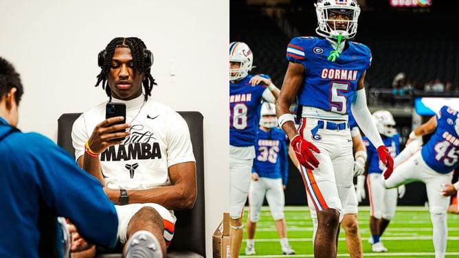 Kobe Bryant's nephew and dual sport HS athlete Jett Washington shares a birthday message for his father