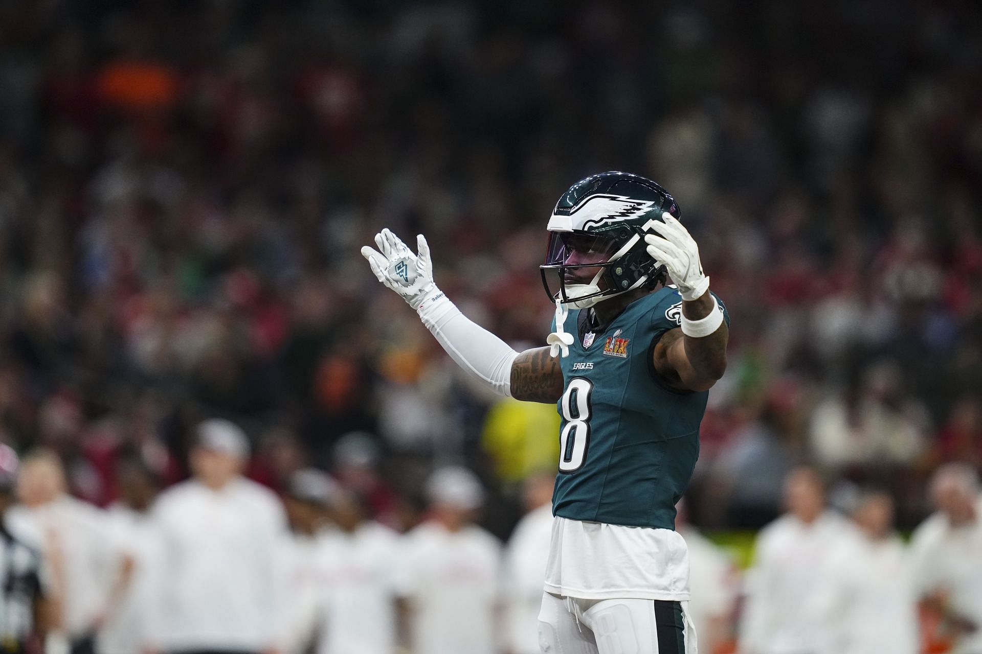 C.J. Gardner-Johnson during Super Bowl LIX: Kansas City Chiefs v Philadelphia Eagles - Source: Getty