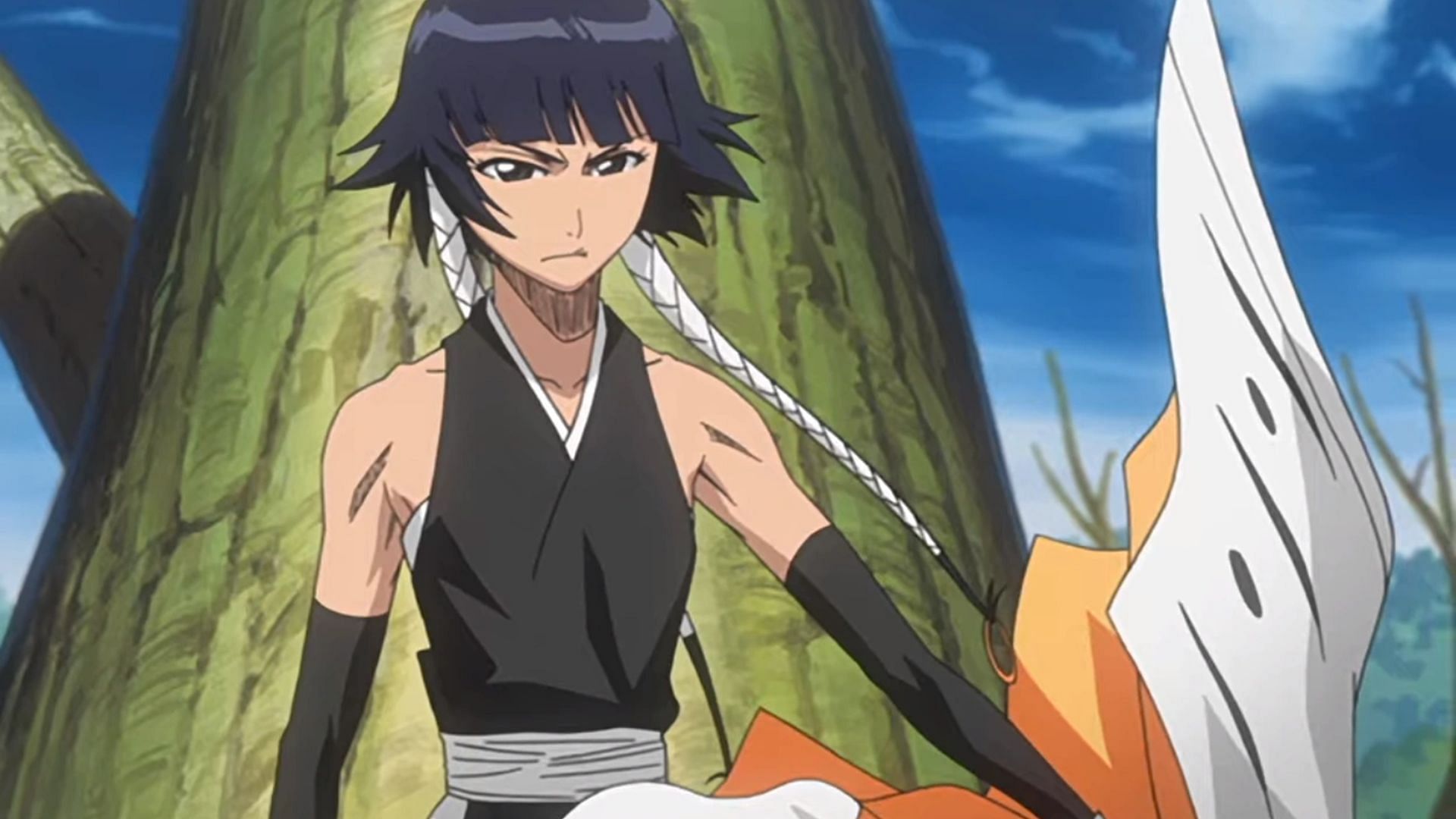 Soi Fon in the Bleach anime (Image via Studio Pierrot)