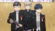 Yukio, Shiro, and Rin as seen in the most recent episode (Image via Studio VOLN)