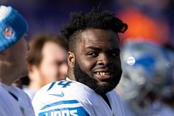 Lions OT Kayode Awosika marries Bernadette Osborne in mix of Nigerian and American wedding traditions
