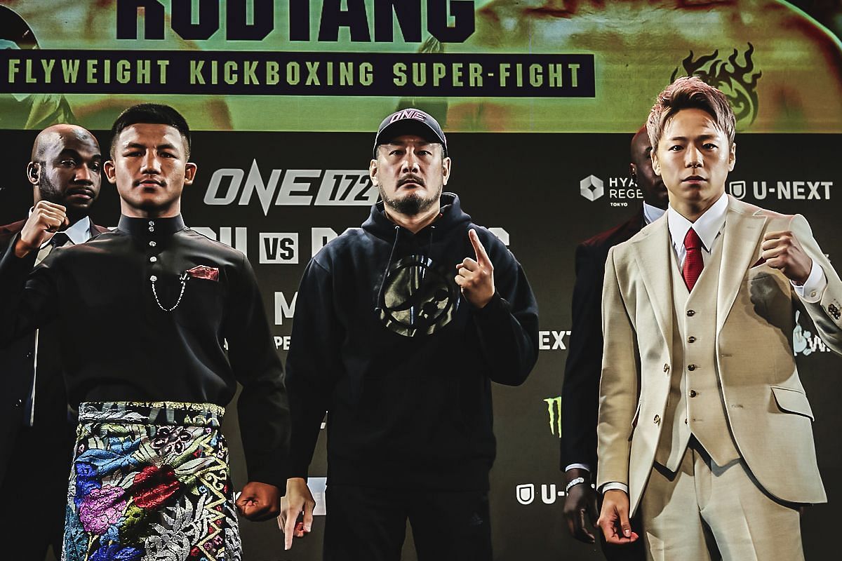 Rodtang (L) vs Takeru (R) | Image credit: ONE Championship