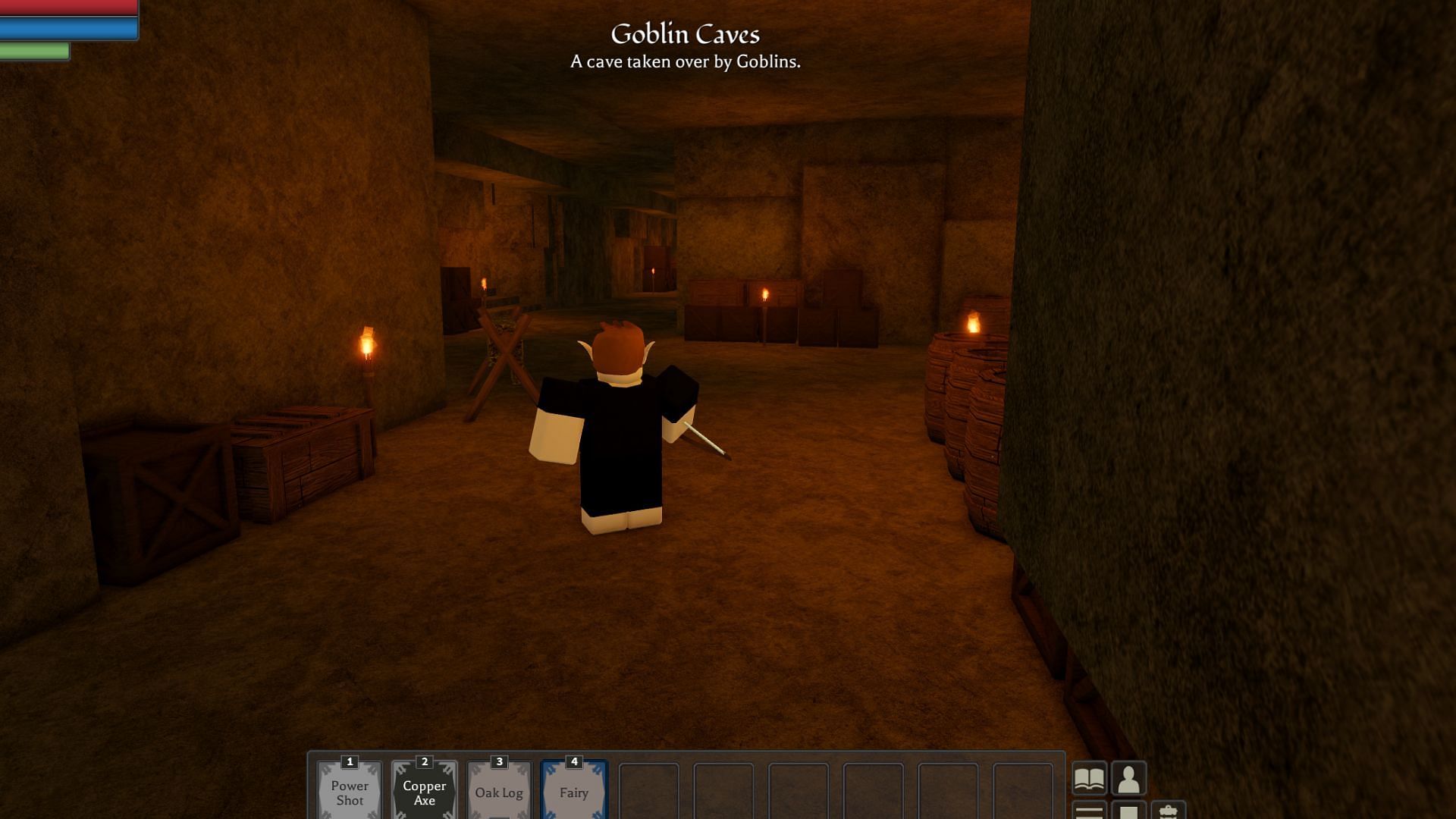 Goblins give a good amount of XP in Rune Slayer (Image via Roblox)