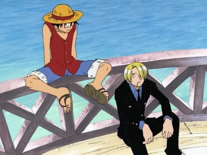 Monkey D. Luffy in One Piece.