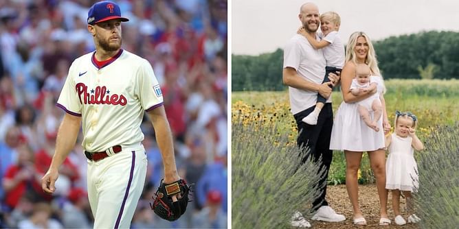 Zack Wheeler's wife Dominique melts hearts with adorable family-bonding moment en route to DC