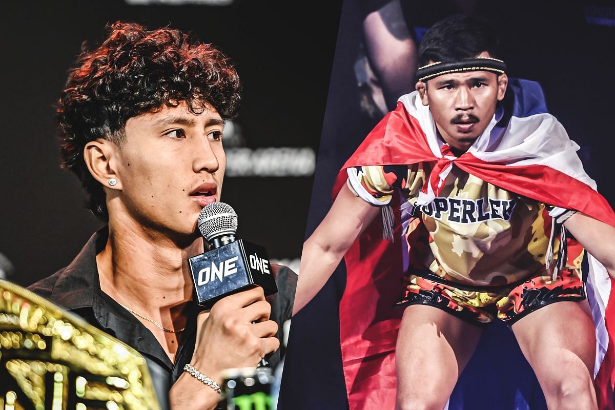 Nabil Anane and Superlek Kiatmoo9 - Photo by ONE Championship