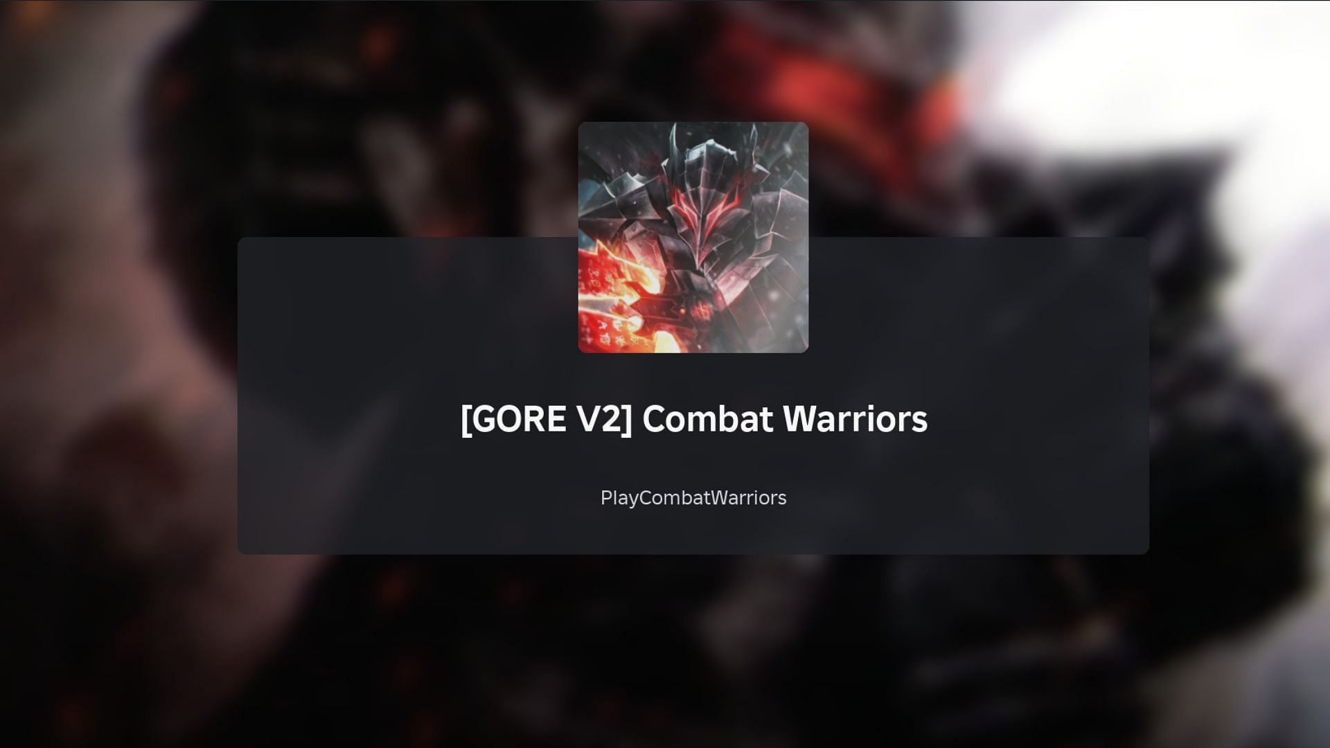 Combat Warriors loading screen