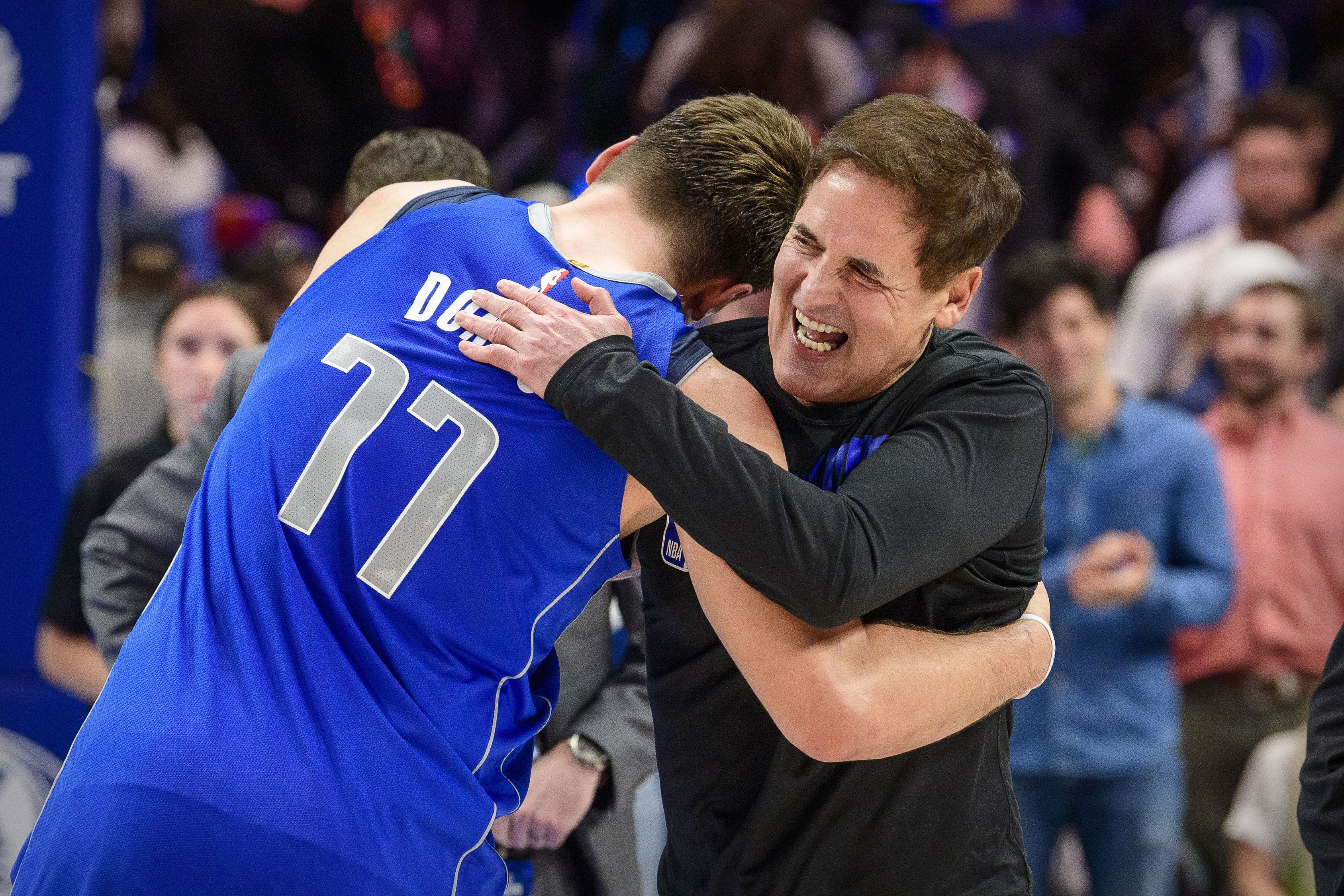 Mark Cuban gets real about the Luka Doncic-Anthony Davis trade (Image Source: Imagn)