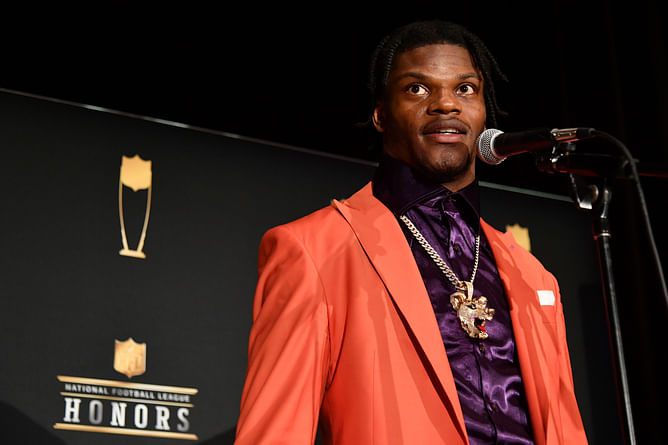 Lamar Jackson launches new t-shirt collection under his own brand "Era 8 Apparel"