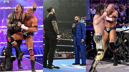 The former Shield brothers both faced their current boss on The Grandest Stage [Images: WWE.com]