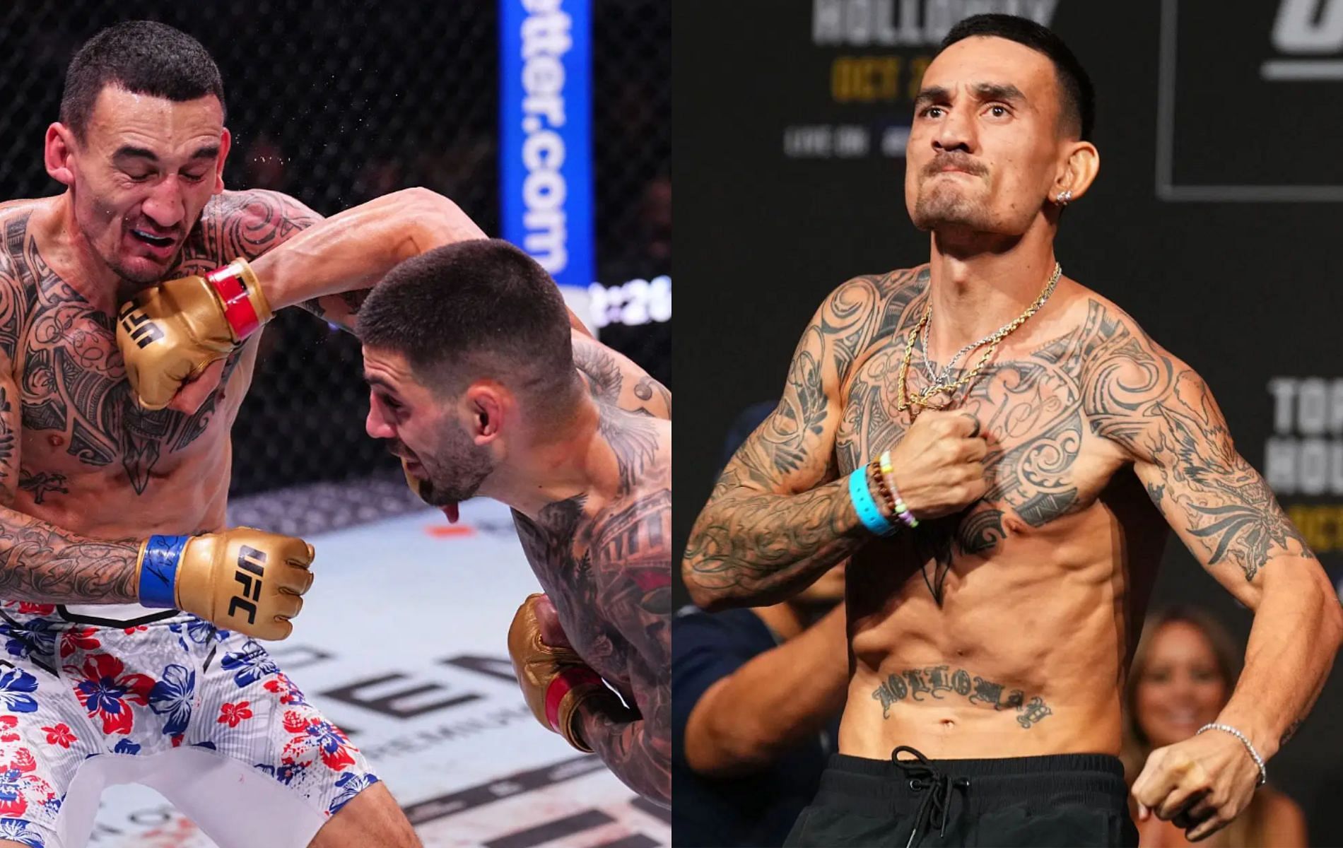 Max Holloway intends to make a strong return after defeat against Ilia Topuria. [Image Courtesy: Getty Images]