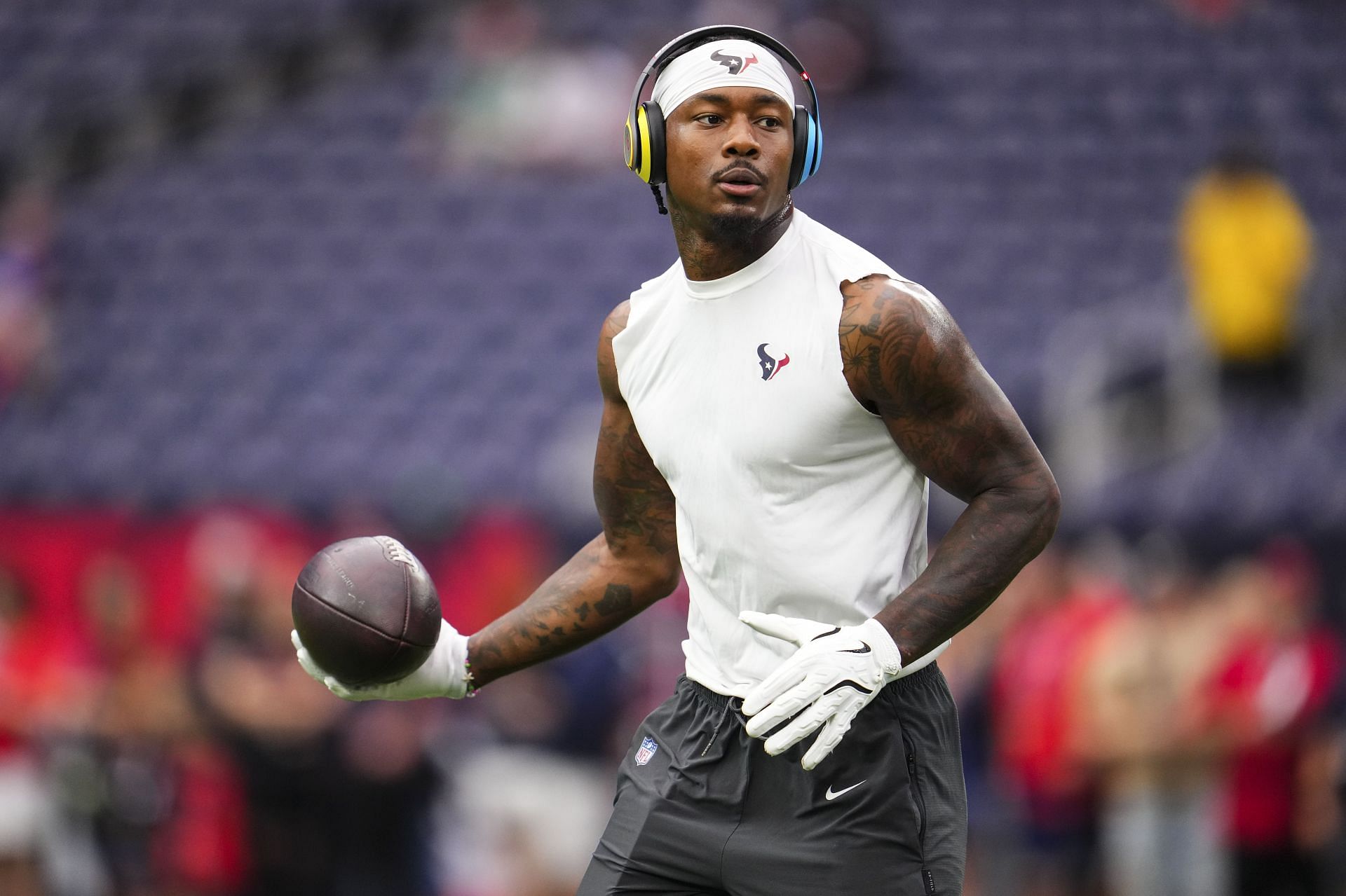 Stefon Diggs of the Houston Texans - Source: Getty