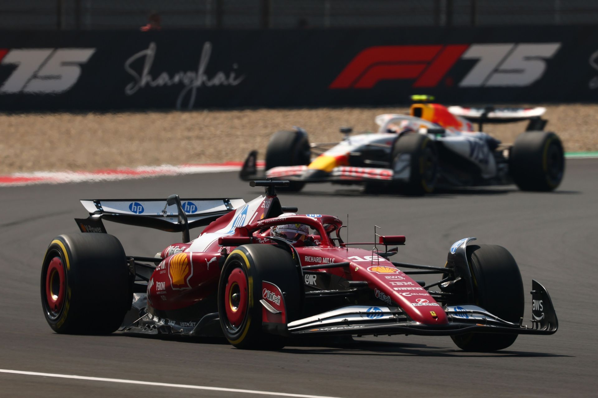 Charles Leclerc of Monaco driving the (16) Scuderia Ferrari SF-25 - Source: Getty