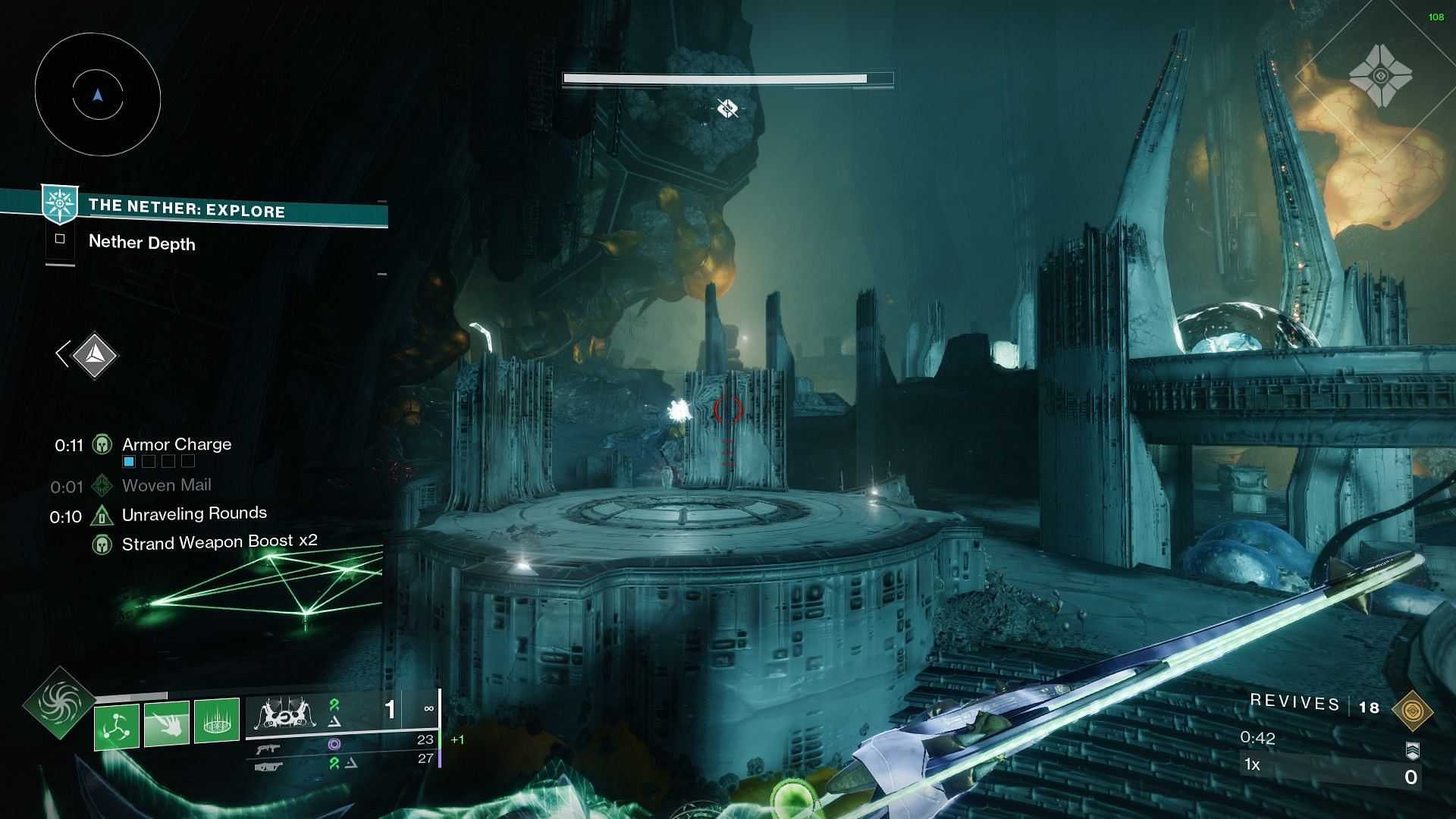 Toland orb location in Mausoleum (Image via Bungie)