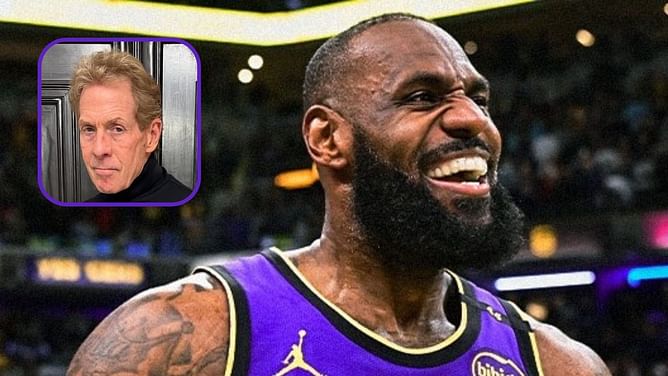 "LeBron wants MJ to be his buddy?"- Skip Bayless goes ballistic over LeBron James pulling iconic chalk toss at Bulls' United Center