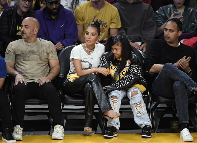 "She saved her"- Internet extends support to Kim Kardashian for ending North West's visit with Kanye over presence of Andrew Tate