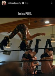 Photo credit: Nick Jackson's Instagram Story