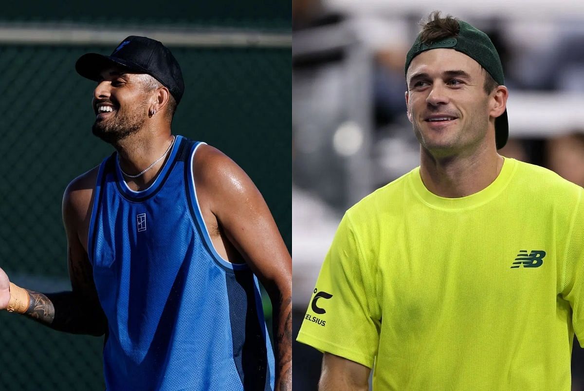 Nick Kyrgios and Tommy Paul - Source: getty