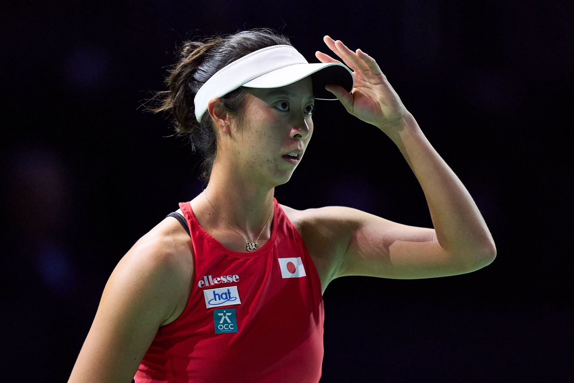 Shibahara in action at the Billie Jean King Cup Finals - Source: Getty