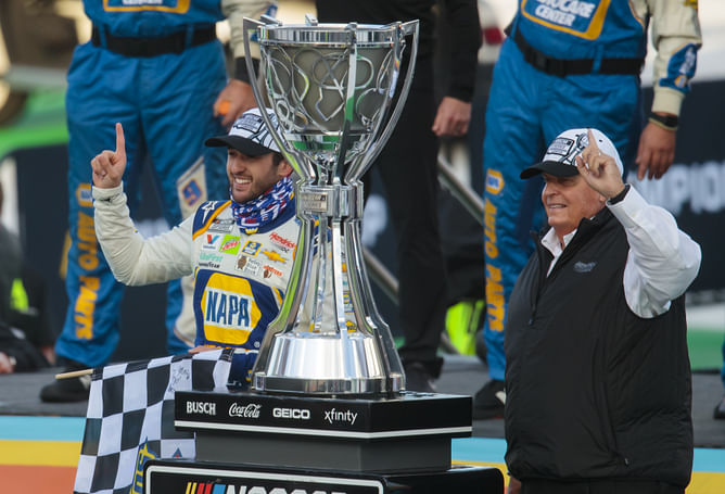 "I thought so much of how Bill Elliott raised him": When Rick Hendrick remembered scouting Chase Elliott
