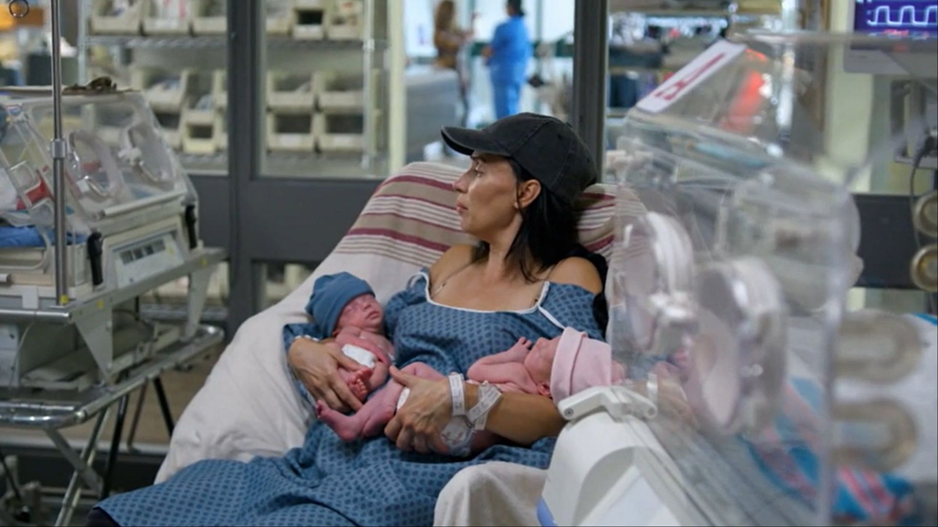 Natalie faced challenges in supporting her children in I Was Octomom: The Natalie Suleman Story (Image via Lifetime)