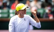 Iga Swiatek at the 2025 BNP Paribas Open in Indian Wells (Source: Getty)