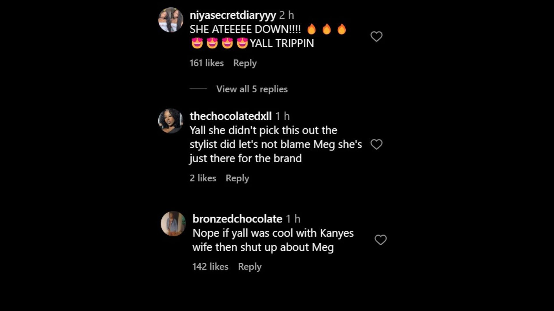 Netizens comment on the rapper&#039;s Oscars party dress. [Image via Instagram/@theshaderoom]