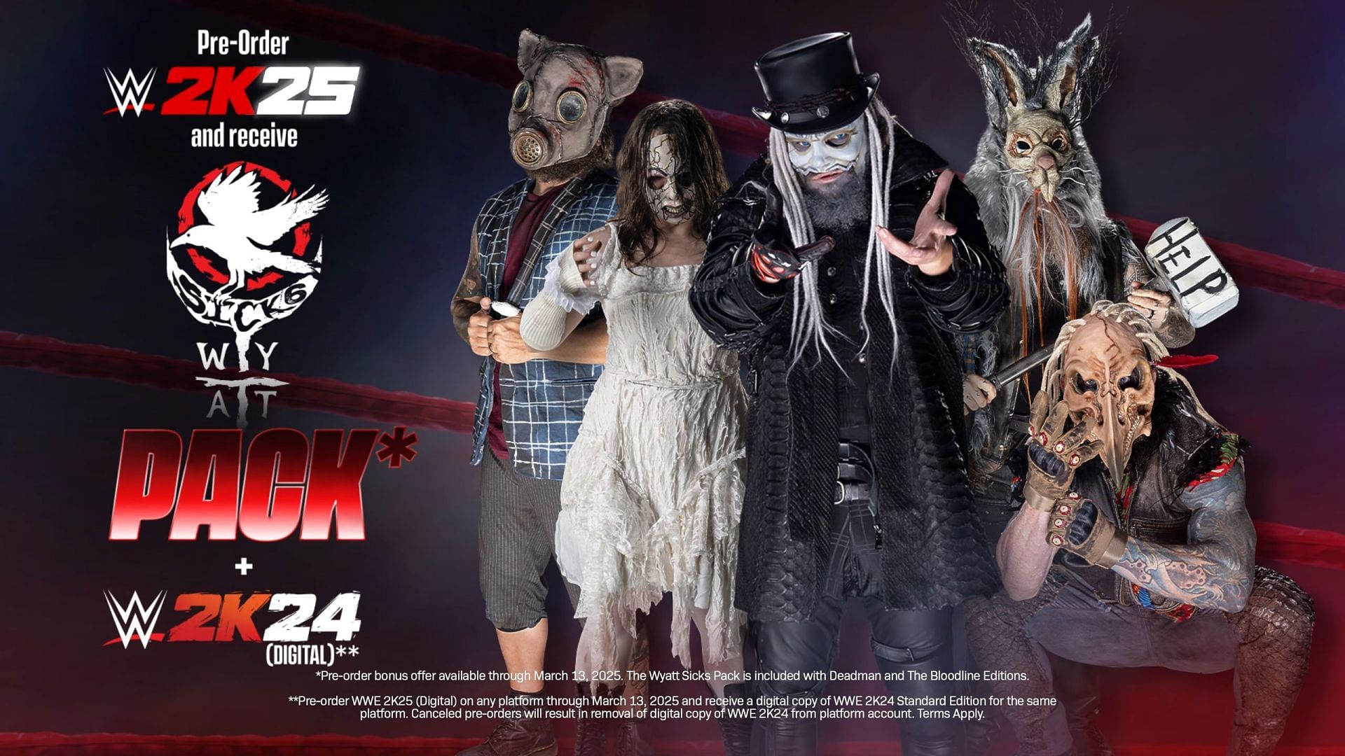 Picture of WWE 2K25 pre-order bonus