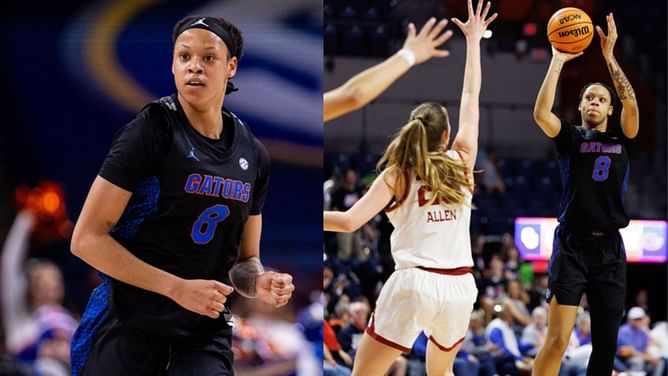 Shaq’s daughter Me’arah O’Neal celebrates as Florida shocks Dan Hurley’s UConn in March Madness