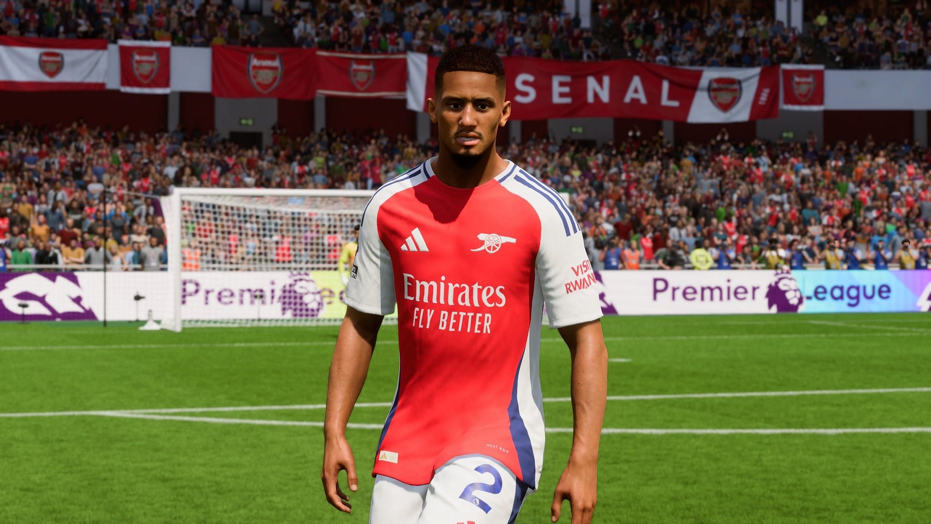 William Saliba (Image via EA Sports)