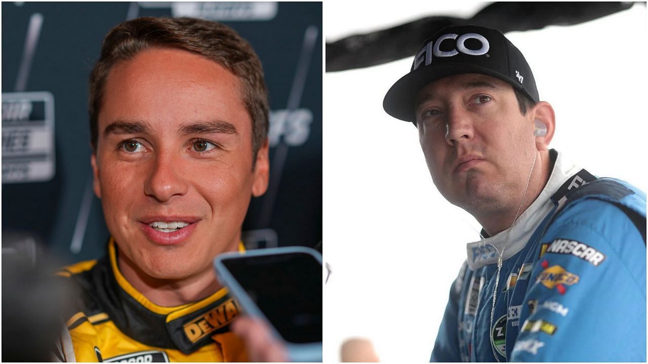 Christopher Bell and Kyle Busch, Imagn