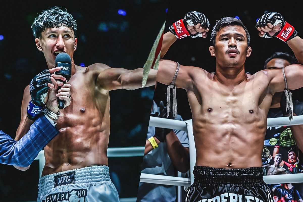 Nabil Anane fighting Superlek Kiatmoo9 |  Image credit: ONE Championship