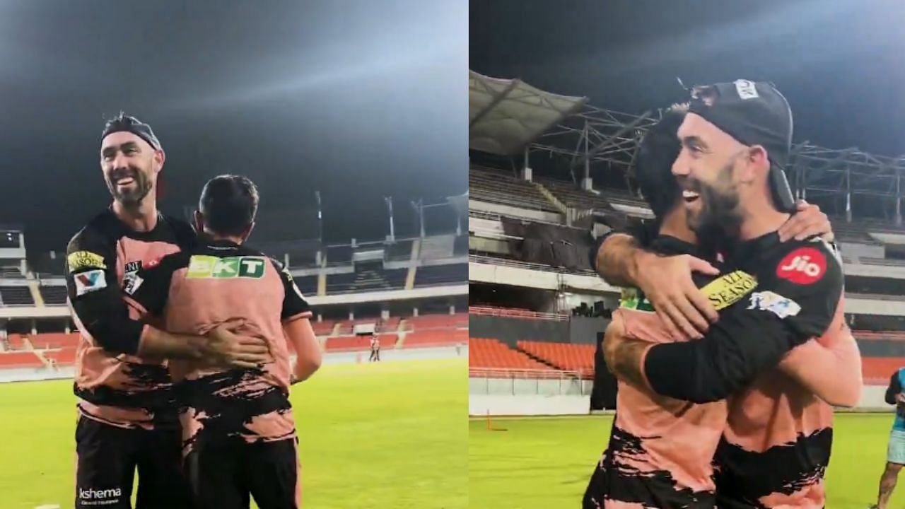 ग्लेन मैक्सवेल और युजवेंद्र चहल (Pc: X@@PunjabKingsIPL)