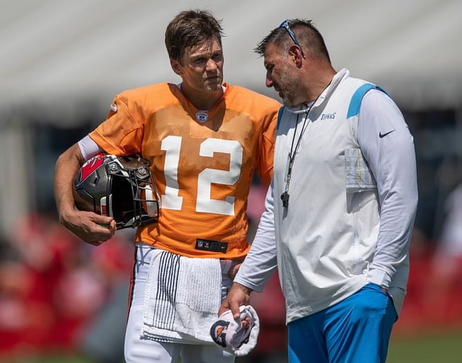“I loved it” - Mike Vrabel makes feelings known on engaging in verbal battle with Tom Brady during playing career
