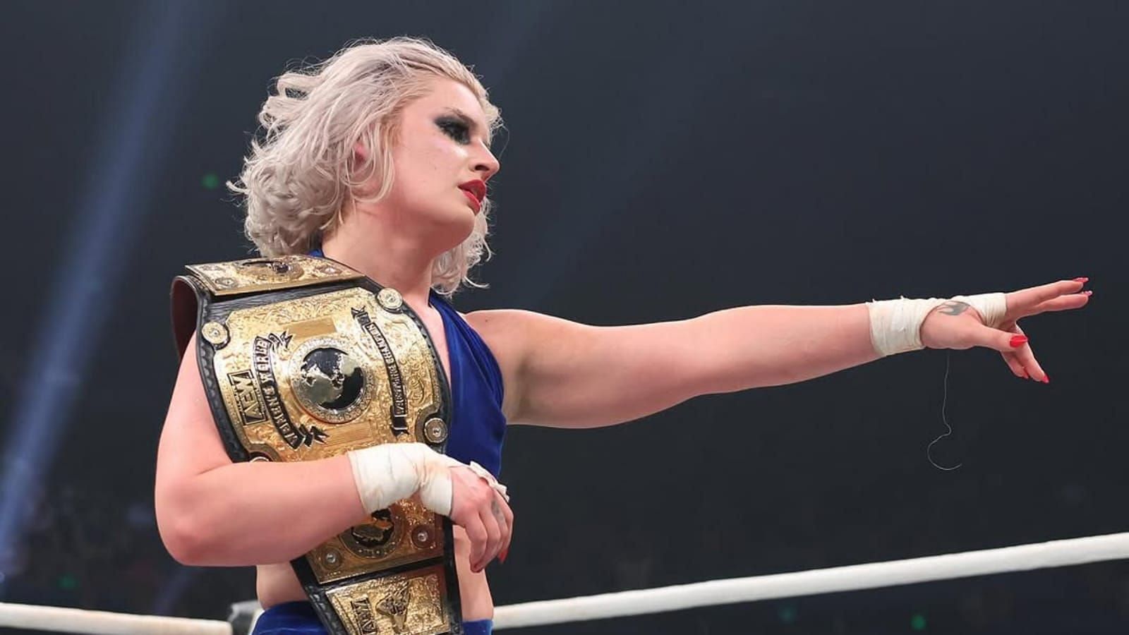 Toni Storm is reigning AEW Women