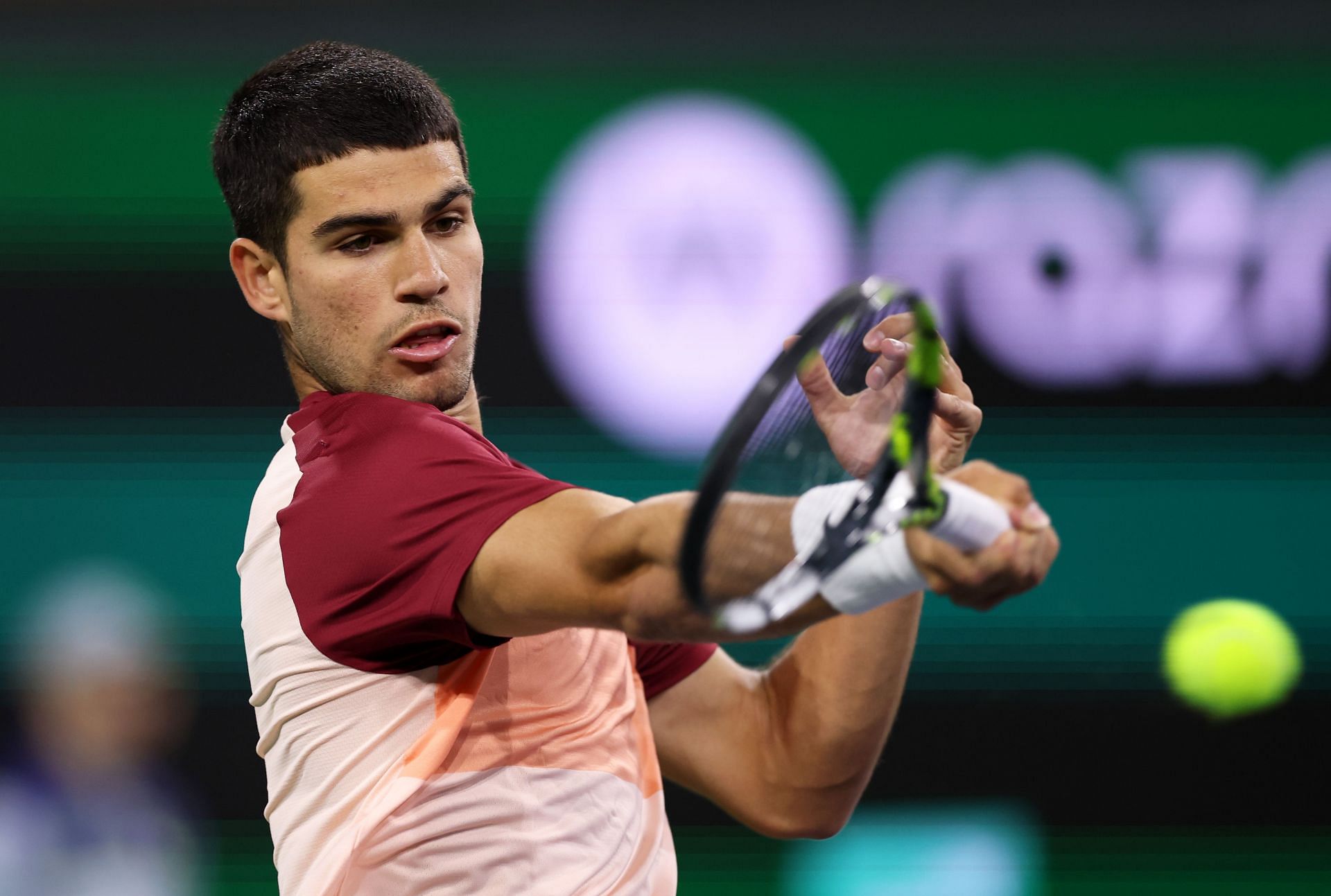 Carlos Alcaraz at the 2025 BNP Indian Wells Masters [Image Source: Getty Images]