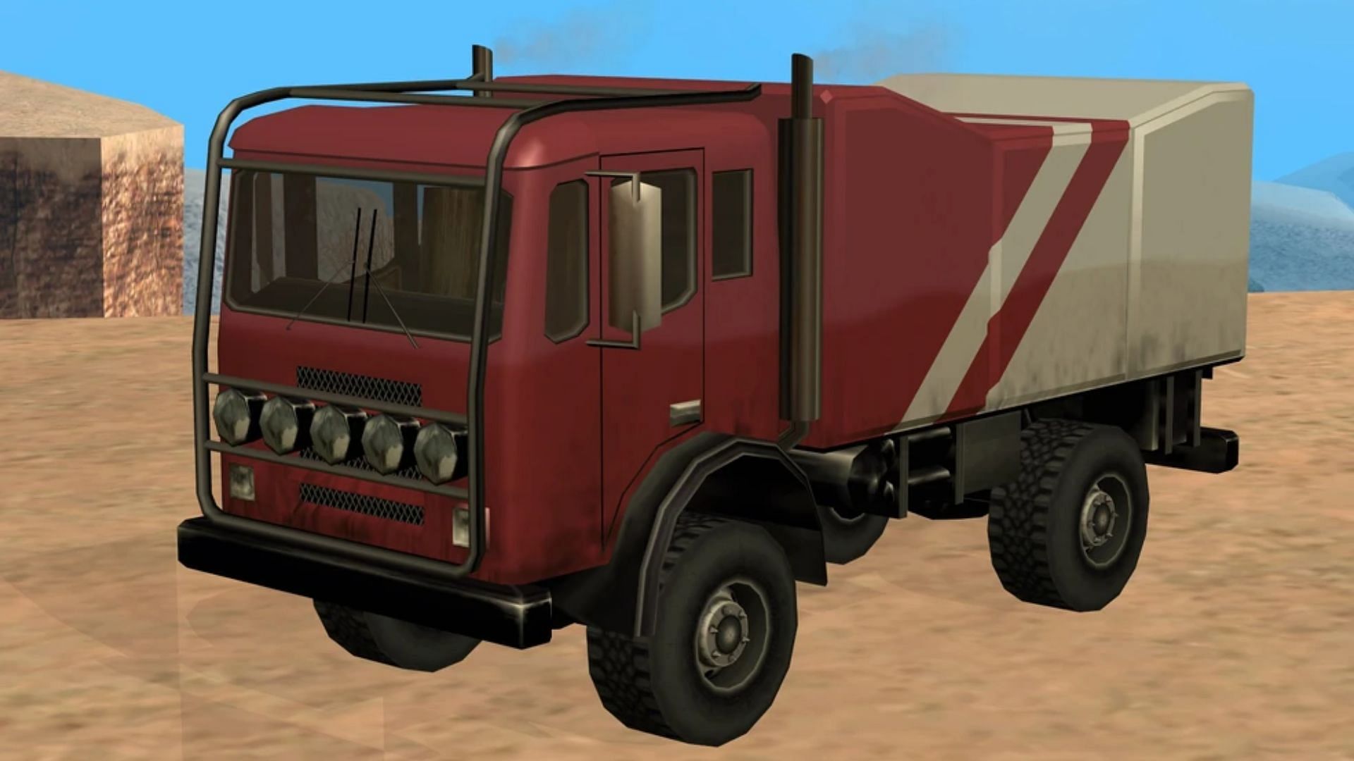 The Dune is a robust vehicle in San Andreas (Image via Rockstar Games)